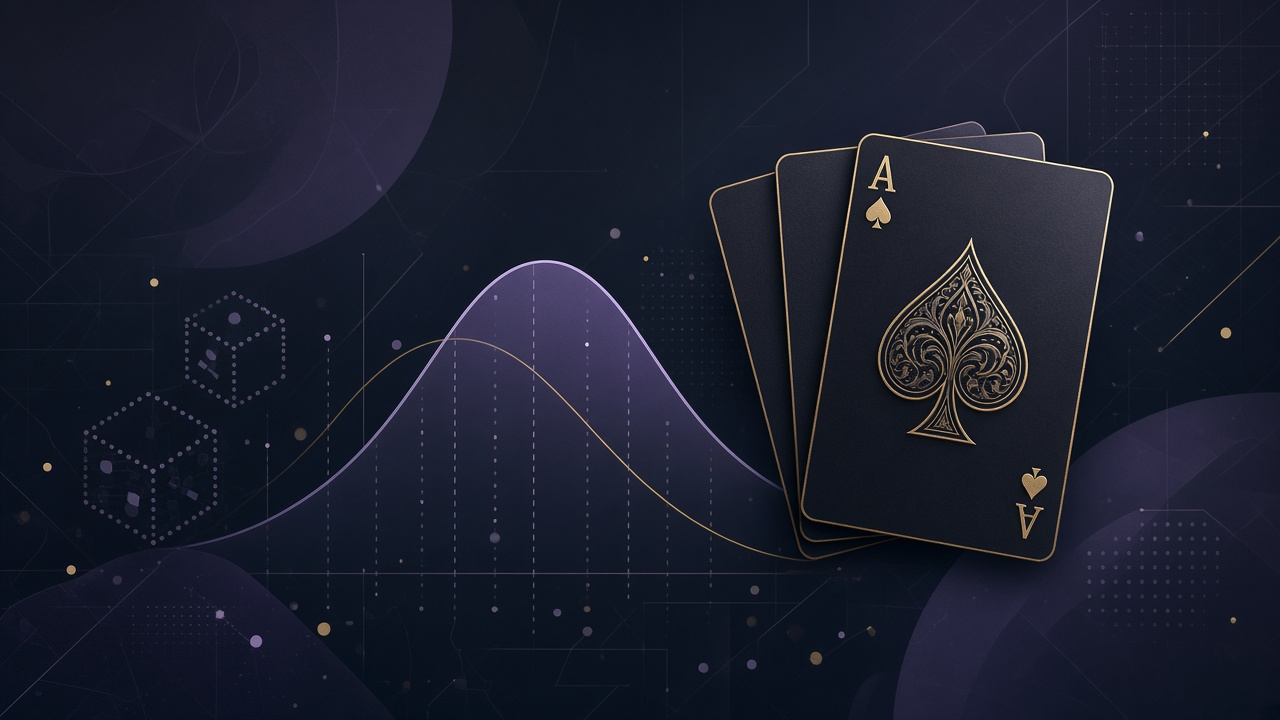 Illustration éditoriale : probabilités et jeux de cartes